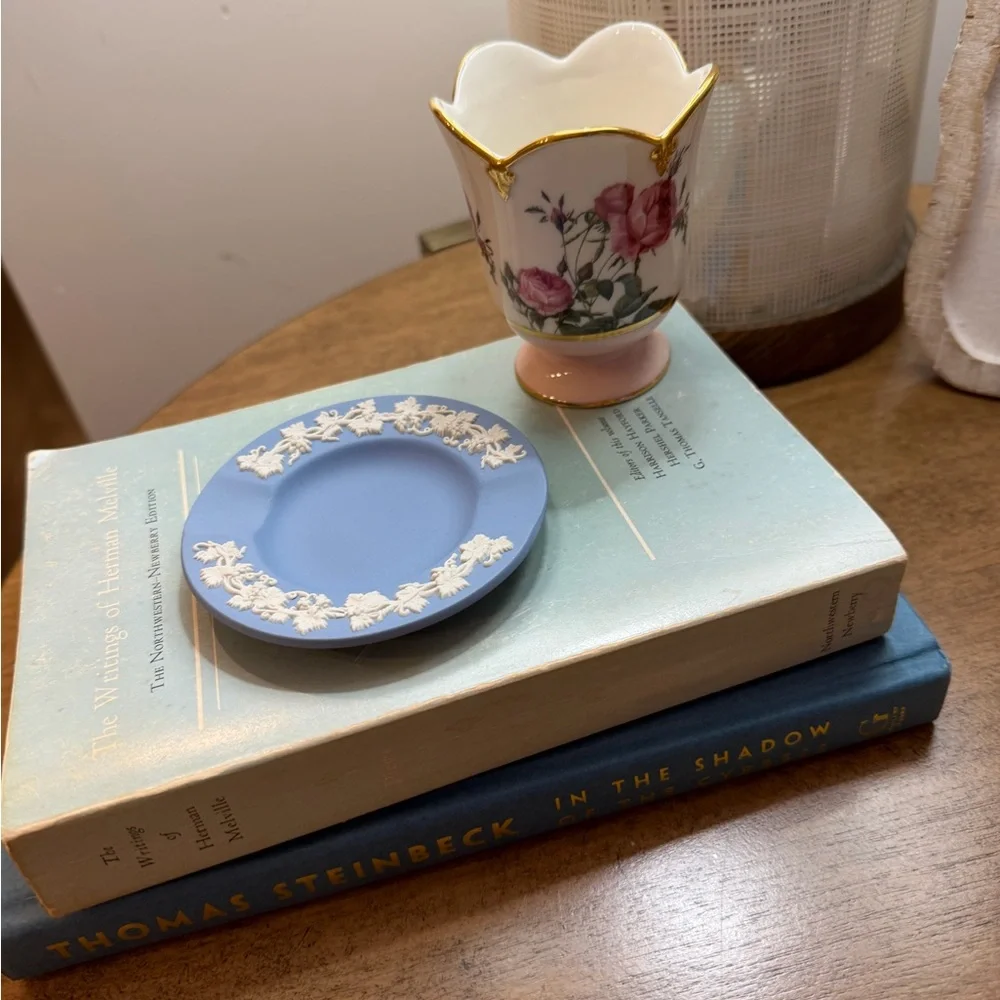 Blue Wedgwood Jasperware Trinket Dish - Picture 6 of 6